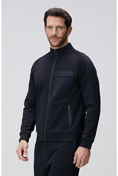 Network Lacivert Sweatshirt