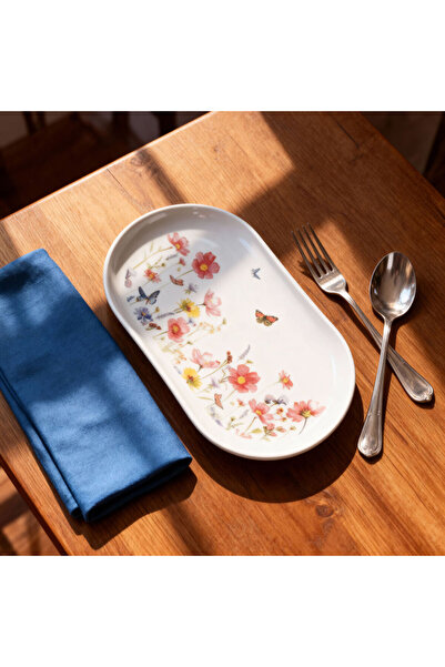 Güral Porselen Bilbao Life 20X11 cm Kayak Plate 4256