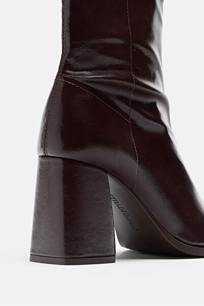 Stradivarius Streç Topuklu Bot