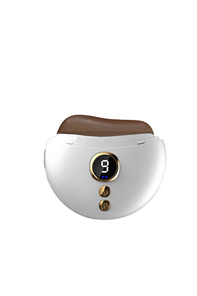 Rotixfy Instrument electric de masaj cu încălzire, Gua Sha, placă din piatră ...