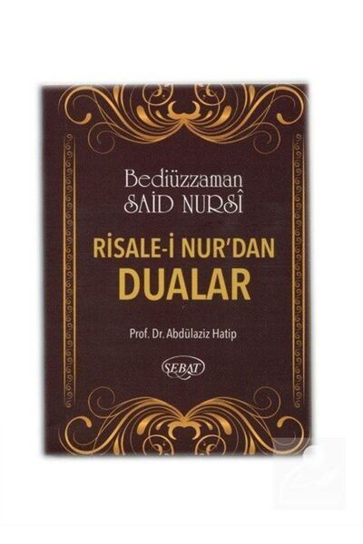 Sebat Yayınları Risale-i Nurdan Dualar (Cep Boy-Kod:1028)