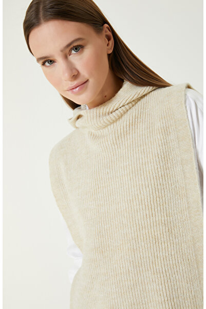 Network Bej Kadın Boyunluk