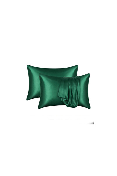 Rotixfy Satin Pillowcase, Dark Green, 51x76 cm, Luxurious, Durable, Anti-Static, Anti-Pilling, Breathable