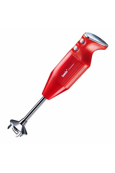 Bamix M350, MAXX EL BLENDERİ ÖMÜR BOYU MOTOR GARANTİLİ 350W,4 BIÇAKLI-KIRMIZI