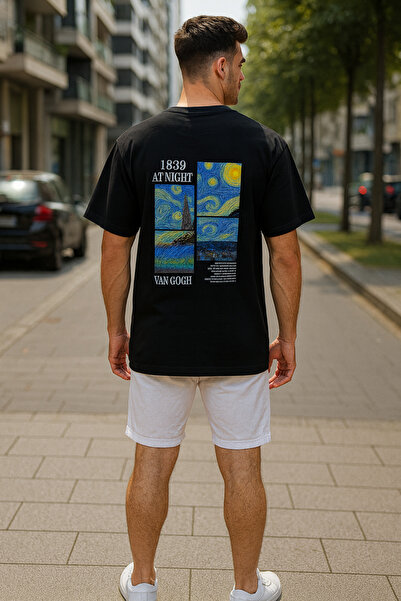 UNCİA OUTDOORS μπλουζάκι με στάμπα malkoçbey vangoh