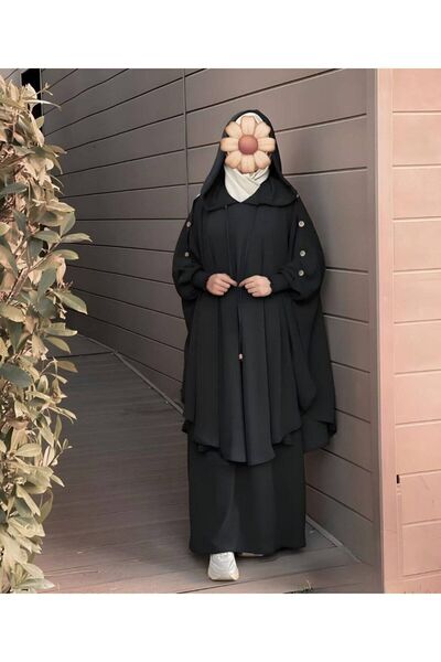 Şahane Μοντέρνο γυναικείο σεντόνι 2 τεμαχίων Medina Silk Hijab