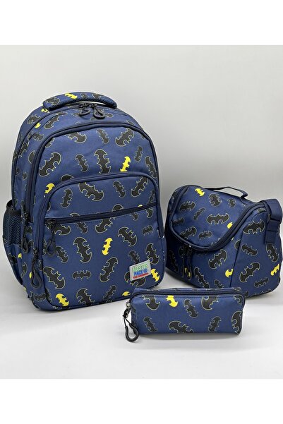 ms mixxstore Rucsac pentru băieți de școală primară, cu model de liliac de cu...