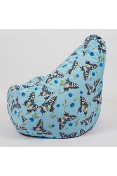 Pufrelax Children's puff armchair, Nirvana Light Puffrelax, Waterproof material, Mariposa