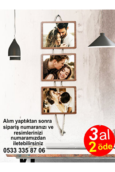 YALOVA SHOP İstediğiniz Resimleri Bastırabilirsiniz.Kişiselleştirilmiş 3 lü J...