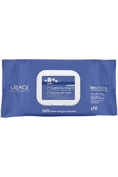 Uriage șervețele umede cu apă termală 70 buc