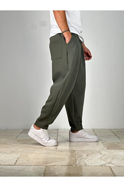 COCOPELLI Πράσινο πλισέ μισό φαρδύ