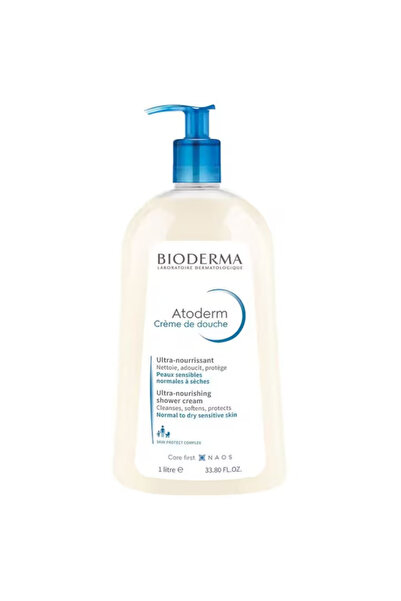 Bioderma Atoderm sprchový krém pro citlivou, suchou a velmi suchou pokožku 1 l