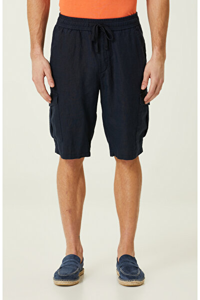 Network Lacivert Keten Şort