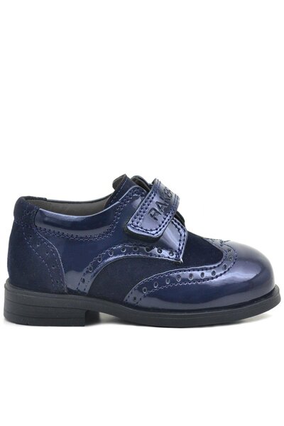 Rakerplus Titan Patent Leather Velcro Classic Baby Boy Shoes