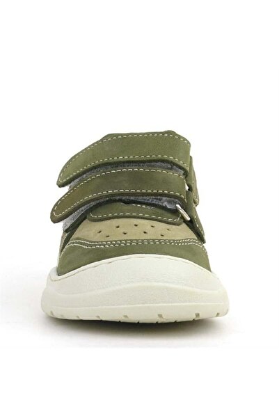 Rakerplus Schaggy Genuine Leather Khaki Green Baby Sneakers