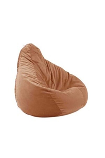 Pufrelax Children's beanbag chair, Nirvana Light Pufrelax, Textile Material - Terracotta Orange