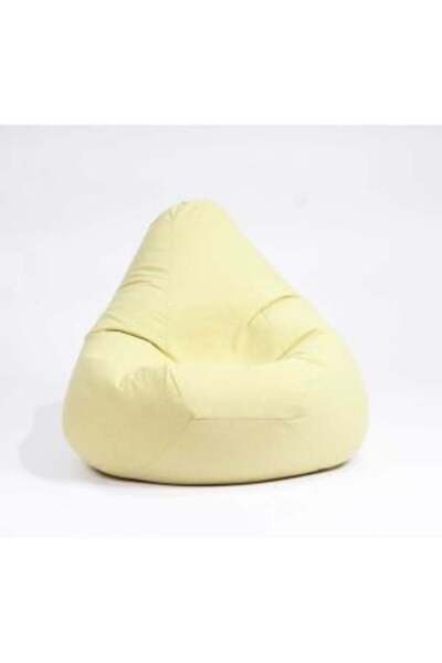 Pufrelax Fotoliu puf copii, Nirvana Light Pufrelax, Material Textil - Lemon