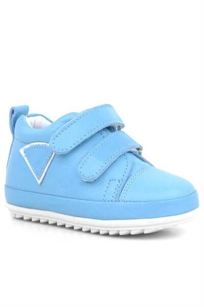 Rakerplus Scrat Genuine Leather Blue White First Step Shoes