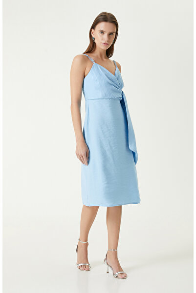 Network Açık Mavi Elbise