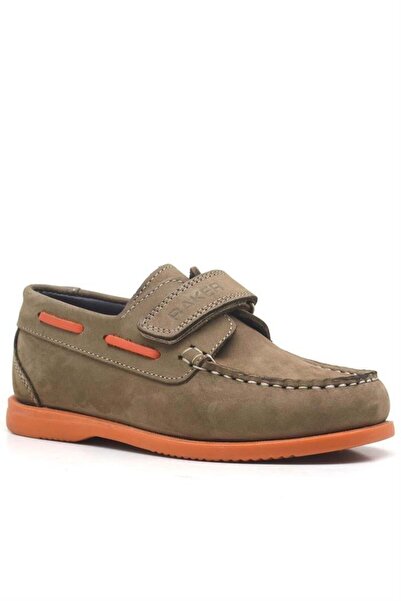 Rakerplus Simurg Genuine Leather Sand Color Boys' Shoes