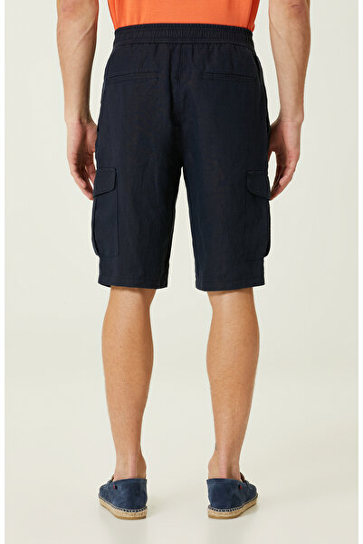 Network Lacivert Keten Şort