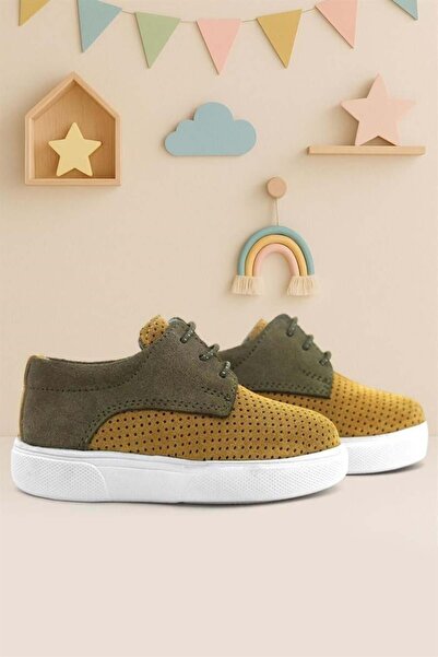 Rakerplus Справжня шкіра, гірчично-жовта, еластична, чоловічі дитячі повсякде...