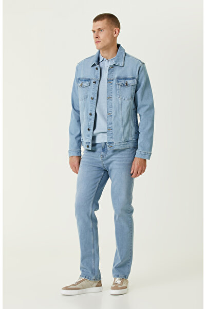 Network Buz Mavisi Straıght Fıt Denim Pantolon
