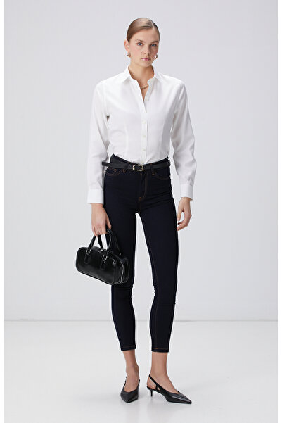 Network Lacivert Denim Pantolon