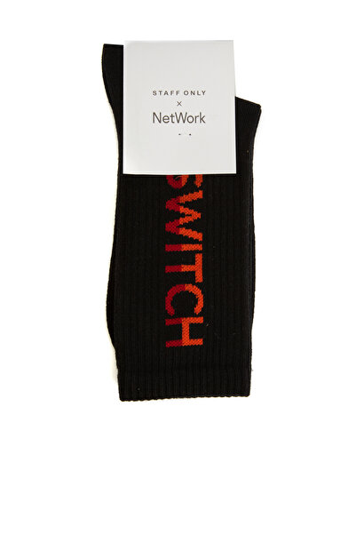 Network Siyah Erkek Çorap