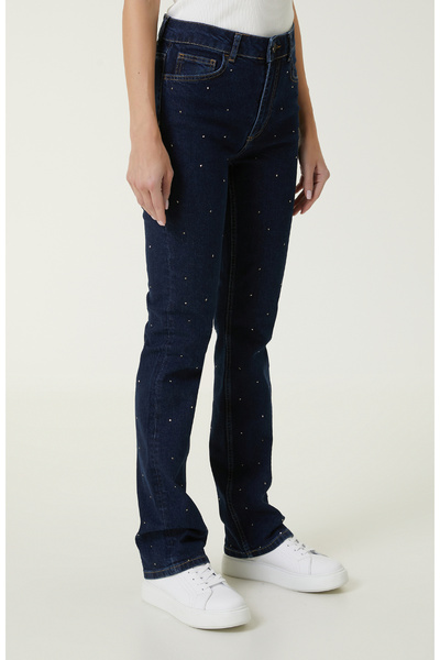 Network İndigo Denim Pantolon