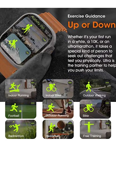 ZERO SPACE Zerospace Good quality Ultra Smart Watch With Amoled Display, 7 Custom Straps, Advanced Health