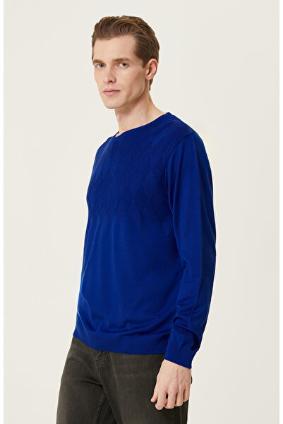 Network Saks Baklava Desenli Kazak