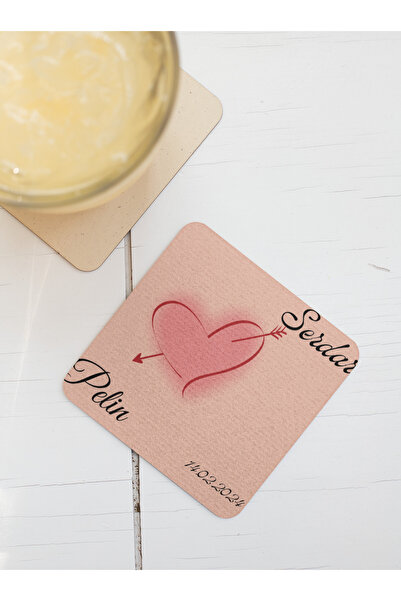 Nino Store You Are Love February 14Th Valentine's Day Printed Square Sponge-B...