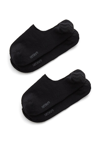 Network Siyah 2li Erkek Bambu Çorap Seti