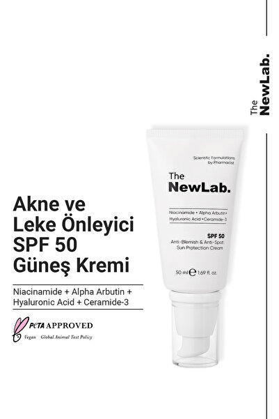 The NewLab Akne Ve Leke Önleyici Güneş Kremi (50 SPF)