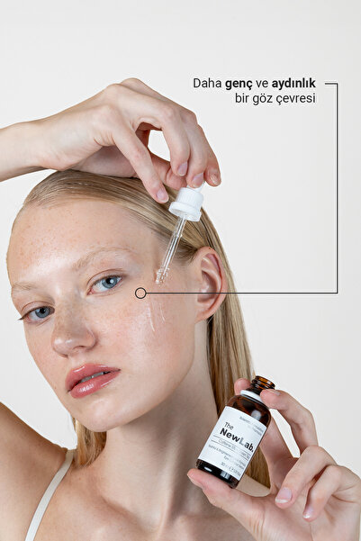 The NewLab Göz Altı Torbalanma Ve Morluk Karşıtı, Göz Çevresi Aydınlatıcı Serum 30 ml (CAFFEİNE 5% GREEN TEA)
