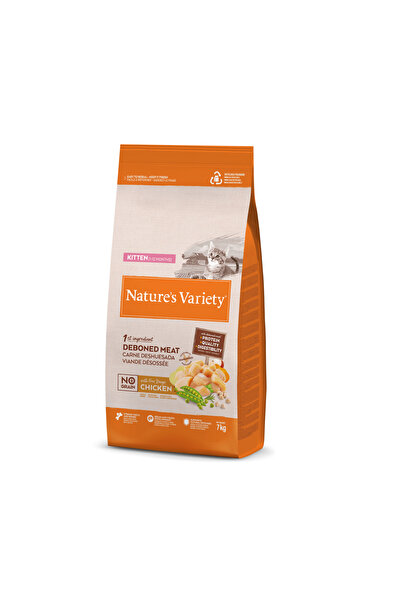 NATURES VARİETY N.v. Cat Kıtten No Graın Free Range Chıcken 7 Kg