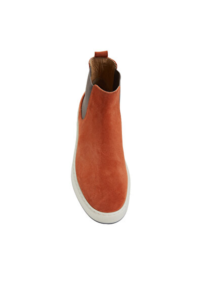 Network Turuncu Erkek Süet Bot