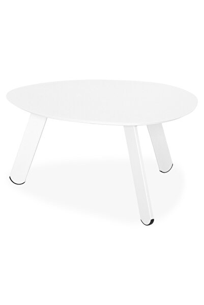Maison Mex Set of 2 garden/patio coffee tables, GONZO, white