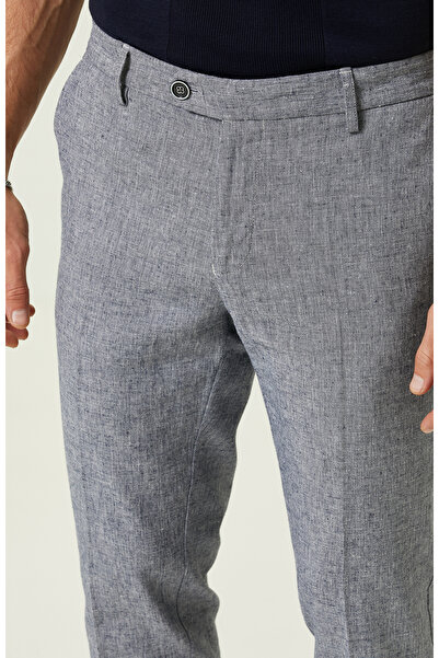 Network Lacivert Duble Paça Pantolon