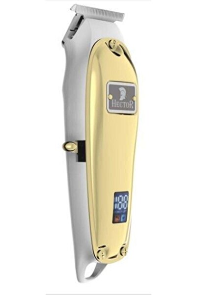 Hector Troy Zero I3ge Professional Tıraş Makinası Gold Ekranlı