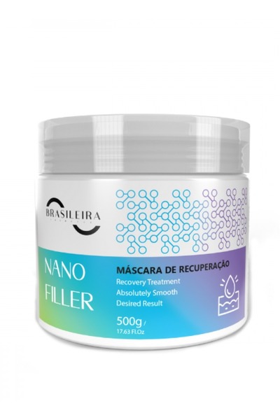 BRASILEIRA ماسك ريكوفيري إعادة بناء الشعر 500 جم منتج برازيلي عالي الجودة