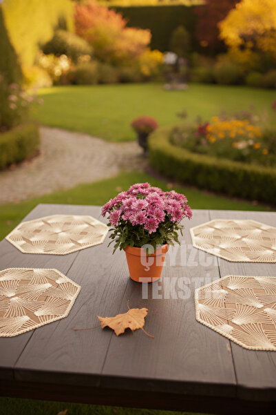 Çt Çeyizci Tekstil Supla, Kahve Amerikan Servis 6lı Supla, 6 Adet Supla, 6lı ...