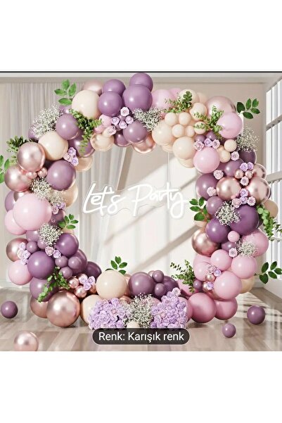 Parti Düşleri 21 Nişan - Doğum günü - Düğün Balon Zincir Seti