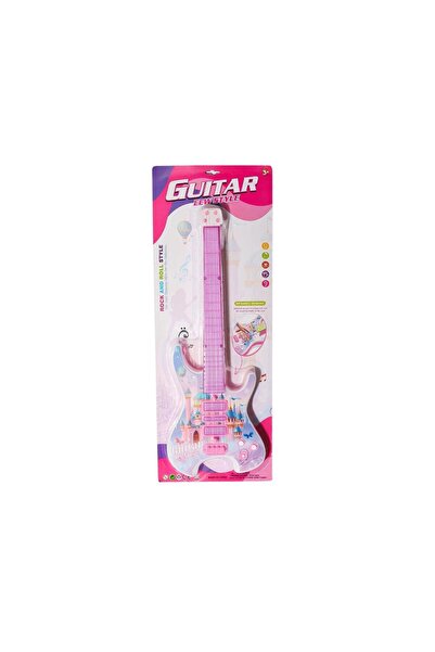 toysclub Rock and Roll Müzikli Pilli Gitar 969B-2-969A-2