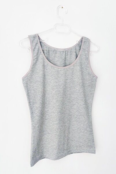 Sensu Thick Strap Cotton Lycra Women's Tank Top