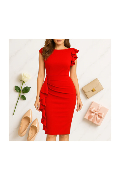 NOVALİA Aria Dress – Elegance and refinement 🍷 with sophisticated details 🌹