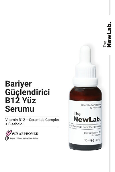 The NewLab Bariyer Güçlendirici B12 Yüz Serumu ( B12 Vitamini, Ceramide Complex, Bisabolol )