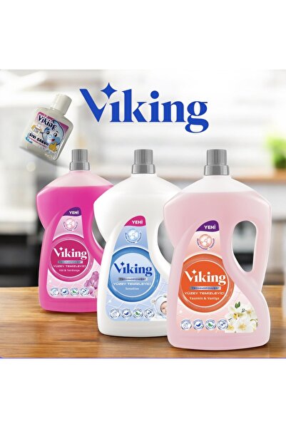 Viking TECHNOPOWER 3'lü Yüzey Temizleyici Sensitive, Yasemin, Gül Sardunya 2....