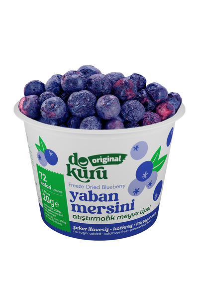 dokuru Yaban Mersini Kuru Meyve Cipsi - Dondurularak Kurutulmuş Freeze Dried ...